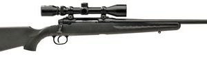 SAVAGE ARMS AXIS XP BLACK .22-250 22-INCH 4RD WEAVER SCOPE 3-9X40