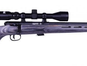 SAVAGE MARK II BLUED 22LR HEAVY BARREL THUMB HOLE STOCK.