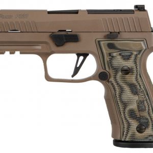 SIG SAUER P320 AXG SCORPION FLAT DARK EARTH 9MM 3.9" BARREL 10-ROUNDS