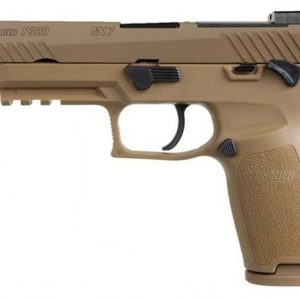 SIG SAUER P320 M17 COYOTE TAN 9MM 4.7" BARREL 10-ROUNDS