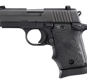 SIG SAUER P938 9MM 3-INCH 7RDS BLACK SIGLITE NIGHT SIGHTS MASSACHUSETTS COMPLIANT