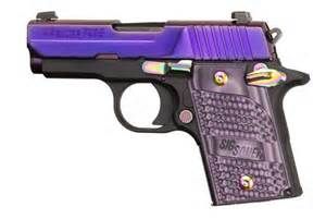 SIG SAUER P938 PSP PURPLE 9MM 3-INCH 6RDS