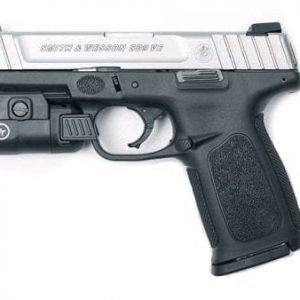 SMITH & WESSON SD9 VE 9MM 4" BARREL 16-ROUNDS CRIMSON TRACE RAIL MASTER STAINLESS
