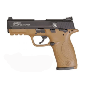 SMITH AND WESSON M&P 22C FLAT DARK EARTH / BLACK .22 LR 3.56-INCH 10RDS