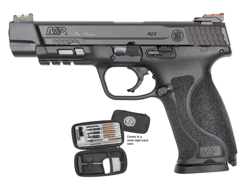 SMITH AND WESSON M&P M2.0 PRO 9MM 5" BARREL 17-ROUNDS NO MANUAL SAFETY
