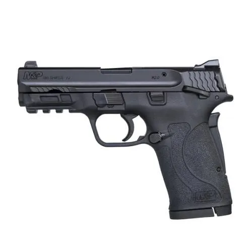 SMITH AND WESSON M&P380 SHIELD EZ BLACK .380 ACP 3.7-INCH BARREL 8 ROUNDS MANUAL THUMB SAFETY