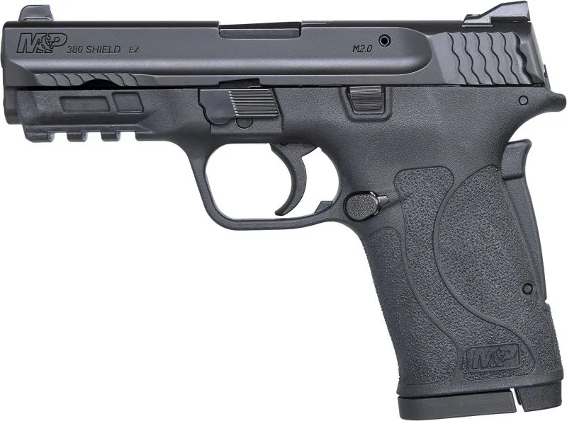 SMITH & WESSON M&P380 SHIELD EZ .380 ACP NO SAFETY 3.7" BARREL 8 RDS WITH WHITE-DOT REAR SIGHT