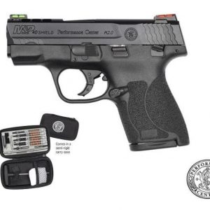 SMITH AND WESSON M&P40 SHIELD 2.0 HIVIZ SIGHTS .40 SW 3.1-INCH 7RDS MANUAL SAFETY