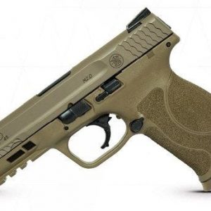 SMITH AND WESSON M&P45 M2.0 FLAT DARK EARTH .45ACP 4.6-INCH TFX SIGHTS