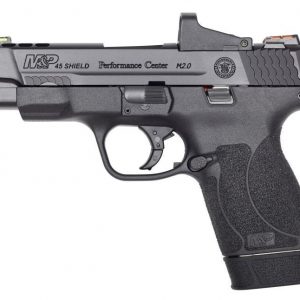 SMITH AND WESSON M&P45 SHIELD PERFORMANCE CENTER BLACK .45 ACP 4-INCH 7RDS PORTED BARREL