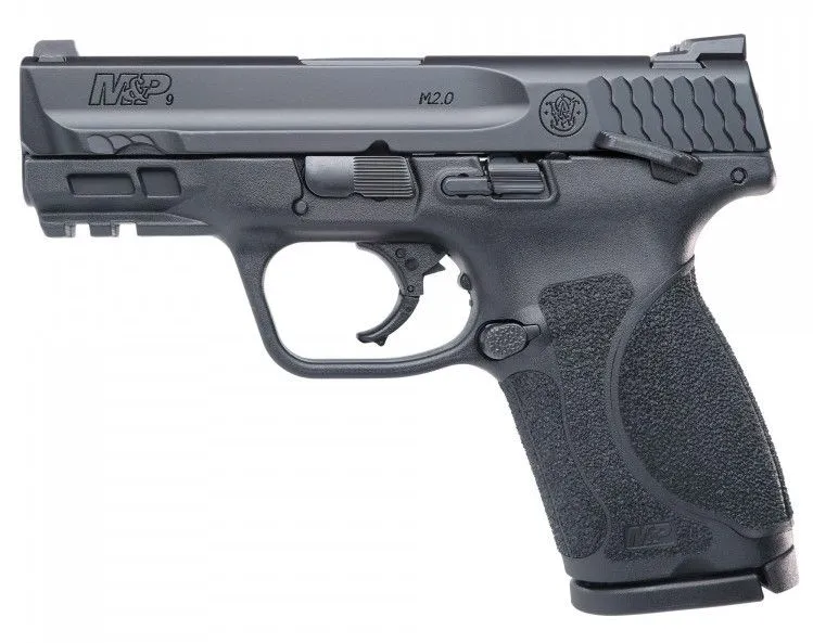 SMITH & WESSON MP9 M2.0 COMPACT 9MM 3.6" BARREL 15 RDS WITH AMBIDEXTROUS THUMB SAFETY