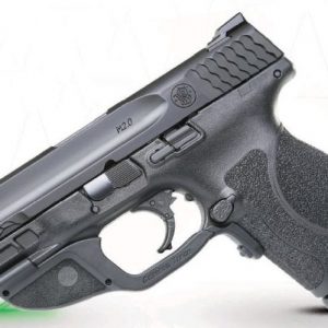 SMITH AND WESSON M&P9 M2.0 COMPACT 9MM 4" BARREL 15-ROUNDS CRIMSON TRACE GREEN LASERGUARD