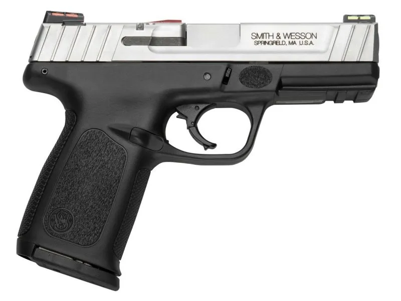 SMITH & WESSON SD40 VE SEMI AUTOMATIC HANDGUN STAINLESS/BLACK 40 SW 4 INCH 10 RD