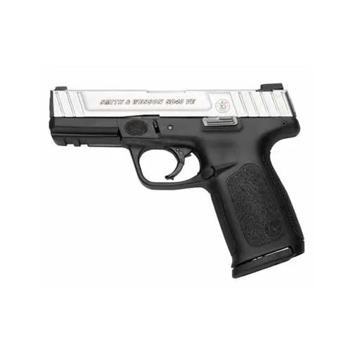 SMITH AND WESSON SD40VE BLACK/STAINLESS .40SW 4-INCH 14RD FIXED SIGHTS
