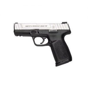 SMITH AND WESSON SD9VE 9MM 10 1 SS/BLACK MA COMP