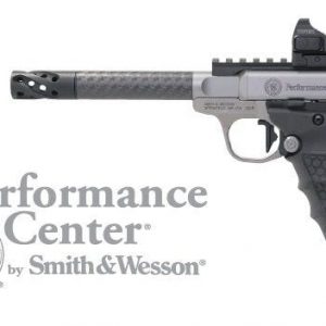SMITH AND WESSON SW22 VICTORY TARGET STAINLESS .22 LR 6-INCH 10RDS WITH VORTEX VIPER