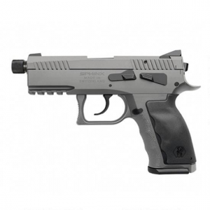 SPHINX SDP COMPACT ALPHA GRAY 9MM 3.7-INCH 15RD THREADED BARREL