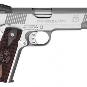 SPRINGFIELD 1911 LOADED STAINLESS .45ACP 5-INCH 7RD
