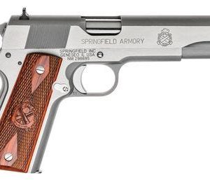 SPRINGFIELD 1911 MIL-SPEC STAINLESS STEEL .45ACP 5-INCH 7RD *CA COMPLIANT*