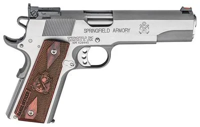 SPRINGFIELD ARMORY 1911 RANGE OFFICER TARGET STAINLESS 9MM 5-INCH 9RDS