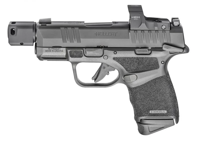 SPRINGFIELD ARMORY HELLCAT RDP 9MM 3.8" BARREL 13-ROUNDS HEX WASP RED DOT & MANUAL SAFETY