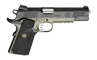 SPRINGFIELD LOADED OPERATOR MC (CA COMPLIANT) BLACK / OD GREEN .45 ACP 5-INCH 7RDS
