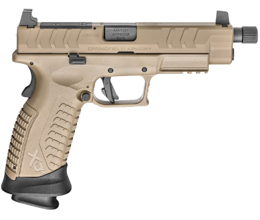 SPRINGFIELD ARMORY XD-M ELITE TACTICAL OSP FLAT DARK EARTH 9MM 4.5" BARREL 22-ROUNDS