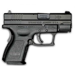 SPRINGFIELD ARMORY XD SUB-COMPACT BLACK 9MM 3IN BARREL 16RD