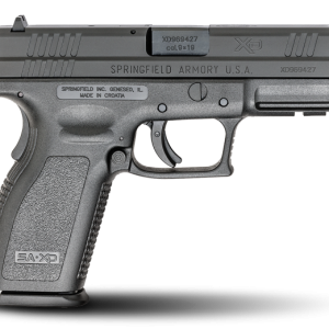 SPRINGFIELD XD FULL SIZE MODEL BLACK 9MM 4IN BARREL 16RD NO SAFETY