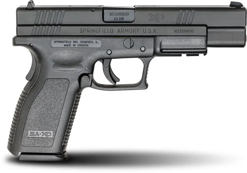SPRINGFIELD XD TACTICAL BLACK 40SW 5-INCH 10RD