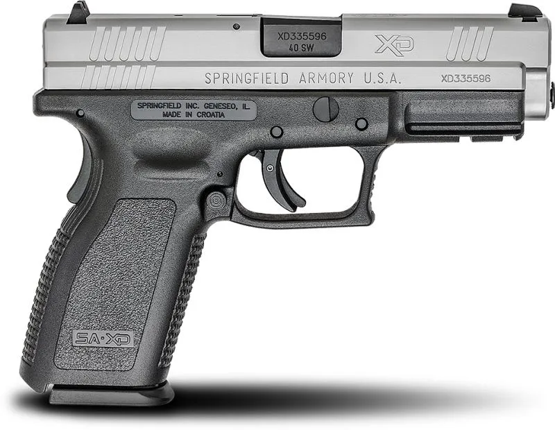SPRINGFIELD XD40 SERVICE ESSENTIALS STAINLESS / BLACK .40 SW 4-INCH 10RD