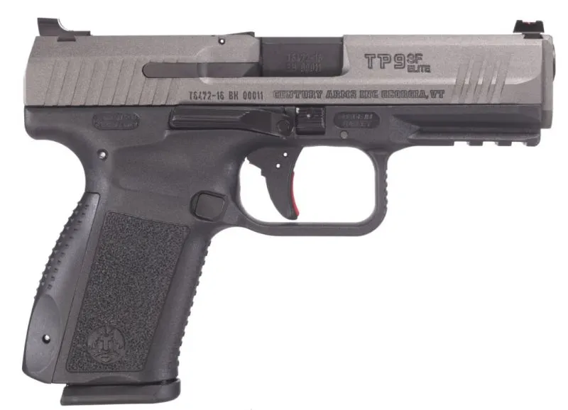 CENTURY ARMS CANIK TP9SF ELITE 9MM 15 ROUNDS TUNGSTEN GRAY