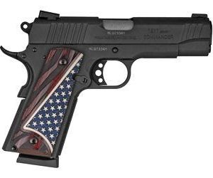 TAURUS 1911 COMMANDER PISTOL BLUE / US FLAG GRIPS .45 ACP 4.25-INCH 8RDS