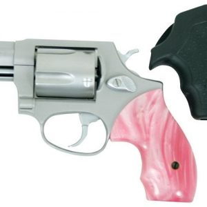 TAURUS 605 357 2 DOUBLE ACTION STAINLESS FIXED SIGHTS WITH PINK GRIP