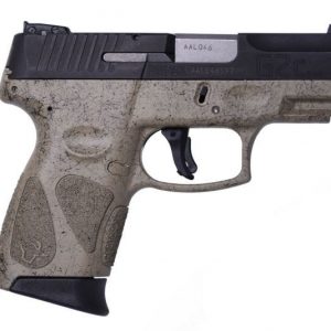 TAURUS G2C FLAT DARK EARTH / BLACK 9MM 3.25" BARREL 12-ROUNDS ADJUSTABLE REAR SIGHT