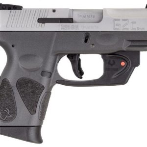 TAURUS G2C STAINLESS / BLACK 9MM 3.25" BARREL 12-ROUNDS WITH VIRIDIAN LASER