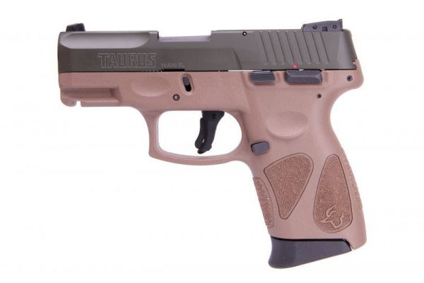TAURUS G2C COYOTE TAN / OD GREEN 9MM 3.25" BARREL 12-ROUNDS ADJUSTABLE SIGHTS