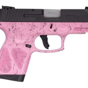 TAURUS G2S PINK / BLACK 9MM 3.25" BARREL 7-ROUNDS ADJUSTABLE SIGHTS