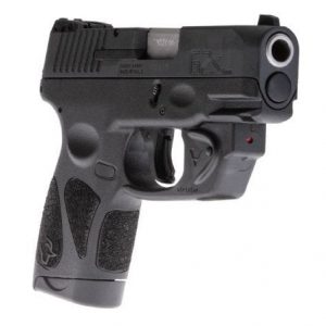 TAURUS G2S 9MM BK/BK 3.2-INCH 7RDS RED LSR
