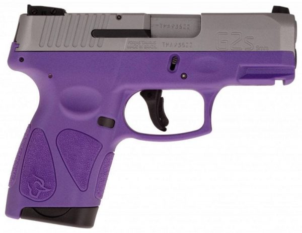 TAURUS G2S 9MM SS/DARK-PURPLE 3.2-INCH 7RDS