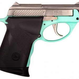TAURUS PT-22 22LR SS/CYAN 8RDS 2.8-INCH