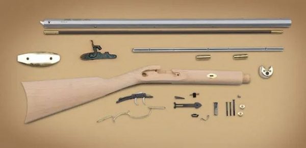 Traditions Frontier Muzzleloading Rifle Kit 50 Caliber Percussion 28" Barrel Hardwood Stock