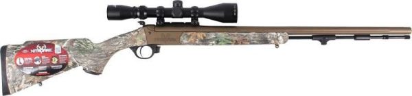 Traditions Nitrofire Realtree Edge .50 Caliber 26" Barrel 1-Rounds 3.5-10x44mm Scope