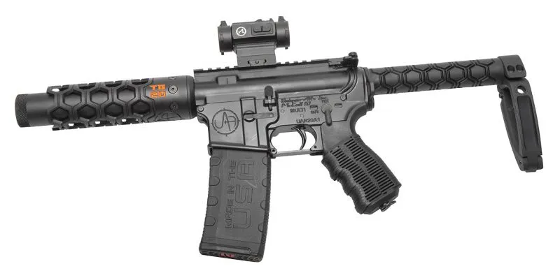 UNIQUE-ARS TG20 PISTOL 5.56 NATO / .223 REM 7.5" BARREL 30-ROUNDS SYNTHETIC OPTIC READY