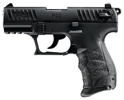 WALTHER P22-CA ANGEL BLUE .22 LR 3.4 INCH 10 RD
