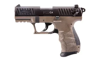 WALTHER P22 CALIFORNIA MODEL .22LR 3.4" 10ROUNDS FLAT DARK EARTH / BLACK