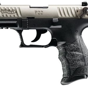 WALTHER P22Q NICKEL .22 LR 3.42-INCH 10RDS
