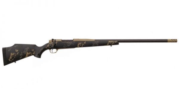 WEATHERBY MARK V CARBONMARK 300 WBY MAG BOLT ACTION RIFLE 28? BARREL 3 ROUNDS FDE
