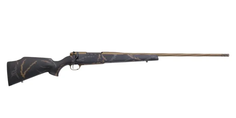 WEATHERBY MARK V WEATHERMARK LIMITED 257 WBY 26" BARREL 3 ROUNDS BURNT BRONZE
