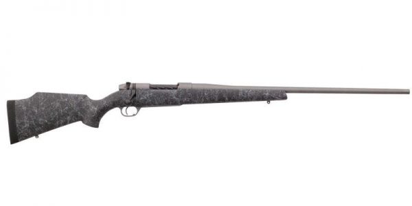 WEATHERBY MARK V WEATHERMARK 243 WIN BOLT ACTION RIFLE 22? BARREL 4 ROUNDS TAC GRAY